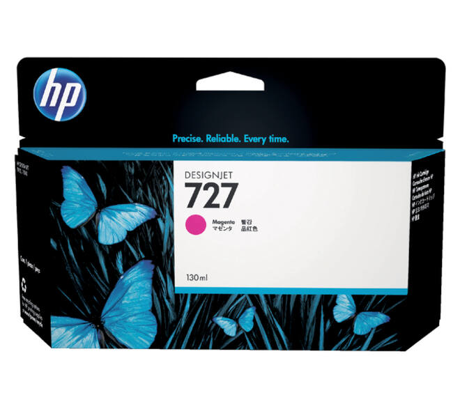 Inktcartridge HP B3P20A 727 rood