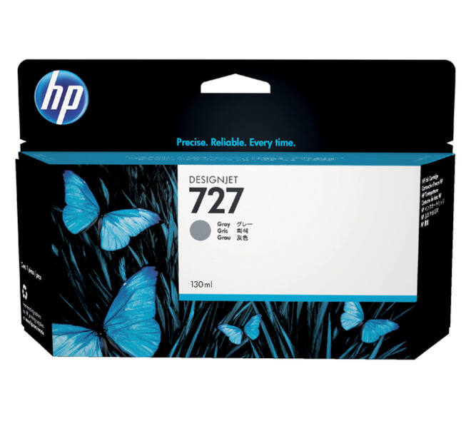 Inktcartridge HP B3P24A 727 grijs