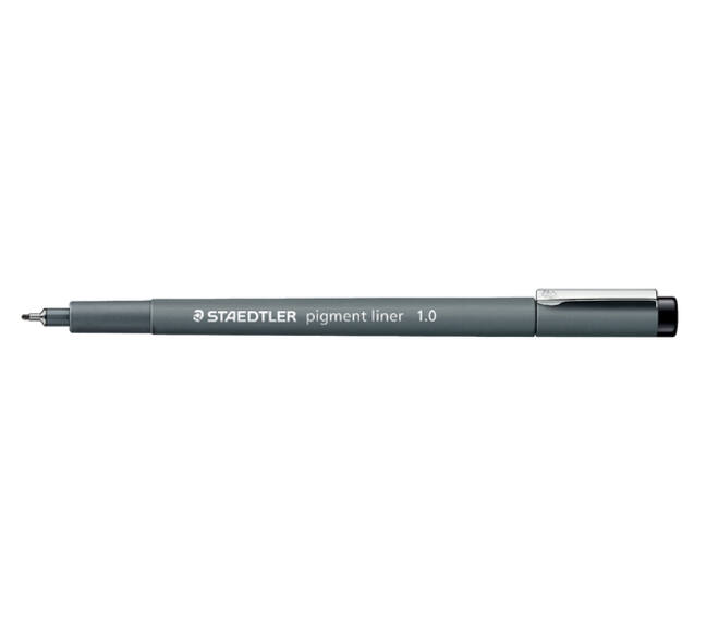 Fineliner Staedtler Pigment 308 zwart 1.0mm