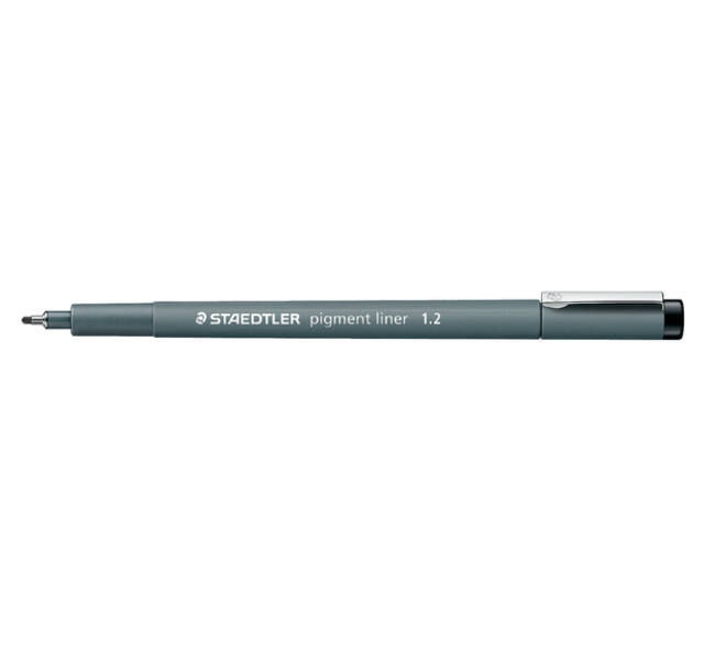 Fineliner Staedtler Pigment 308 zwart 1.2mm