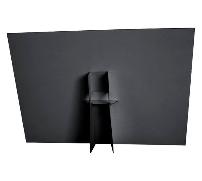 Foamboard steun A3 178X190mm zwart
