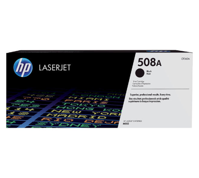 Tonercartridge HP CF360A 508A zwart