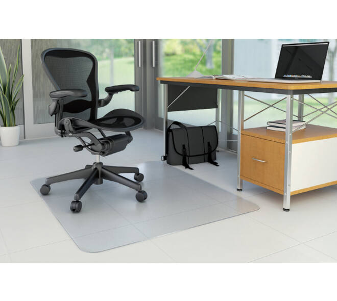 Stoelmat Rillstab 97100 90x120cm voor harde vloer