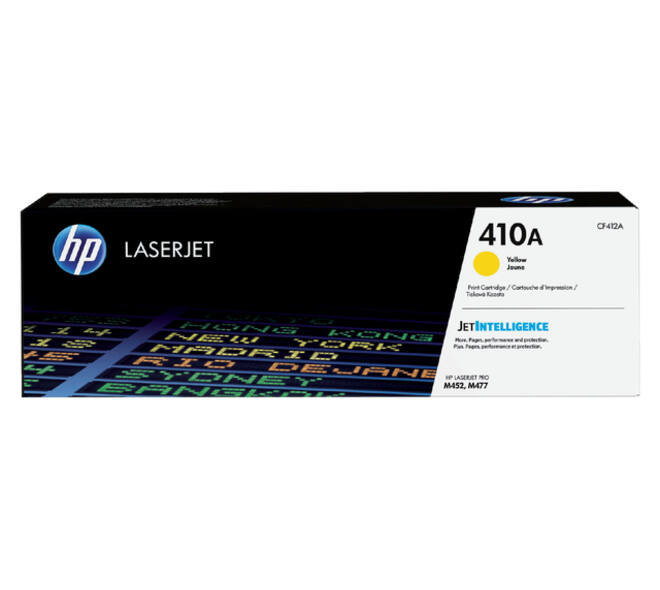 Tonercartridge HP CF412A 410A geel