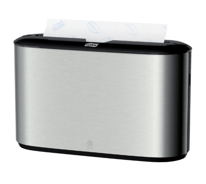 Handdoekdispenser Tork H2 Image Line Xpress countertop zilver 460005