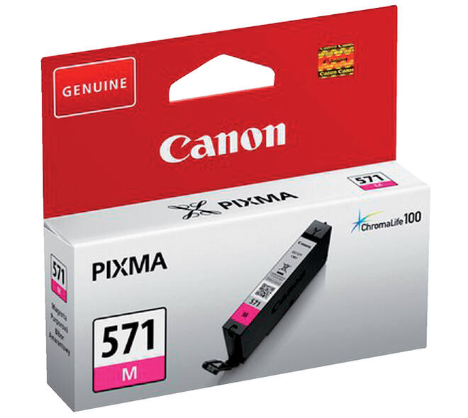 Inktcartridge Canon CLI-571 rood