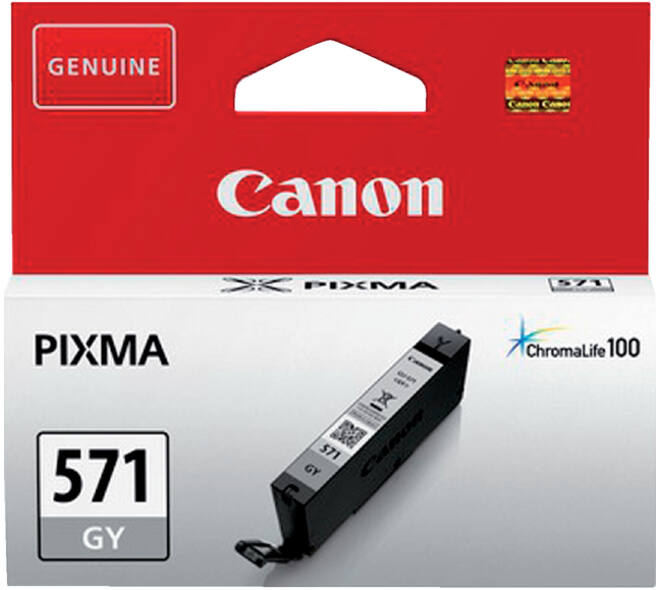 Inktcartridge Canon CLI-571 grijs