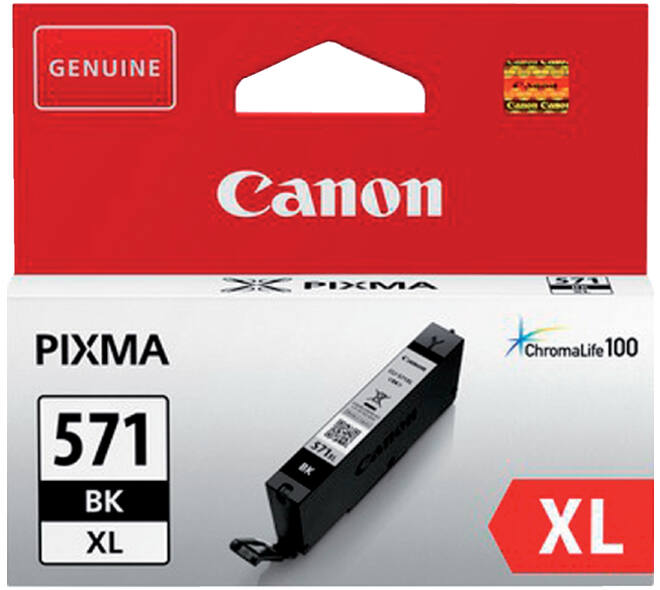 Inktcartridge Canon CLI-571XL  zwart