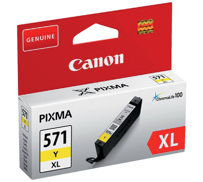 Inktcartridge Canon CLI-571XL  geel