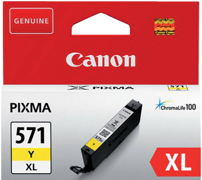 Inktcartridge Canon CLI-571XL  geel