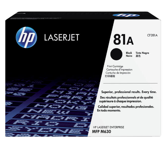Tonercartridge HP CF281A 81A zwart