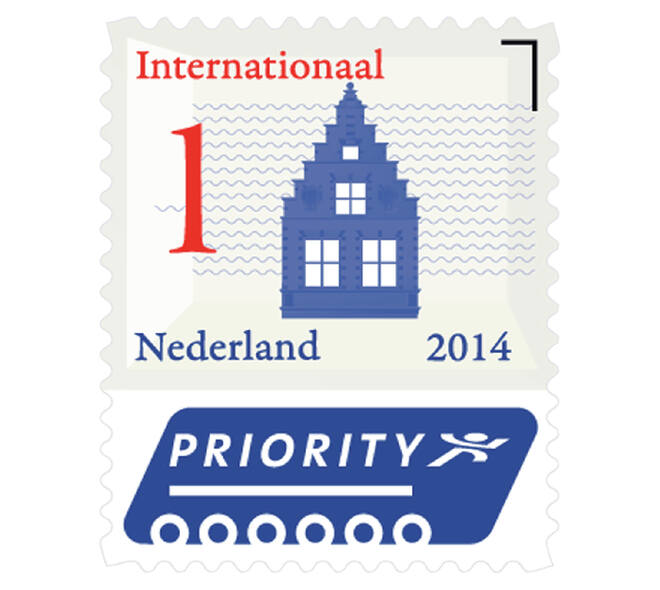 Postzegel Internationaal Waarde 1 Echt Hollands zelfklevend 50 stuks