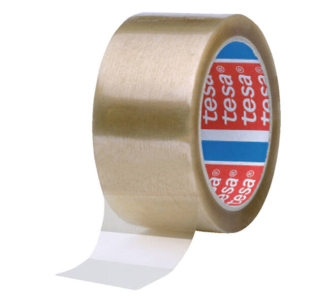 Verpakkingstape Tesa 4089 50mmx66m transparant PP
