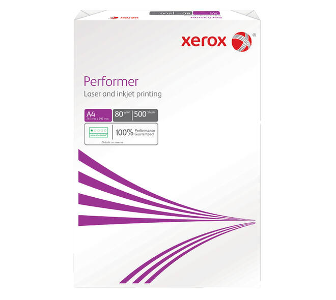 Kopieerpapier Xerox Performer A4 80gr wit 500 vel