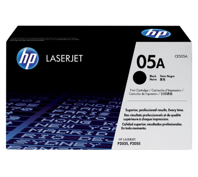 Tonercartridge HP CE505A 05A zwart