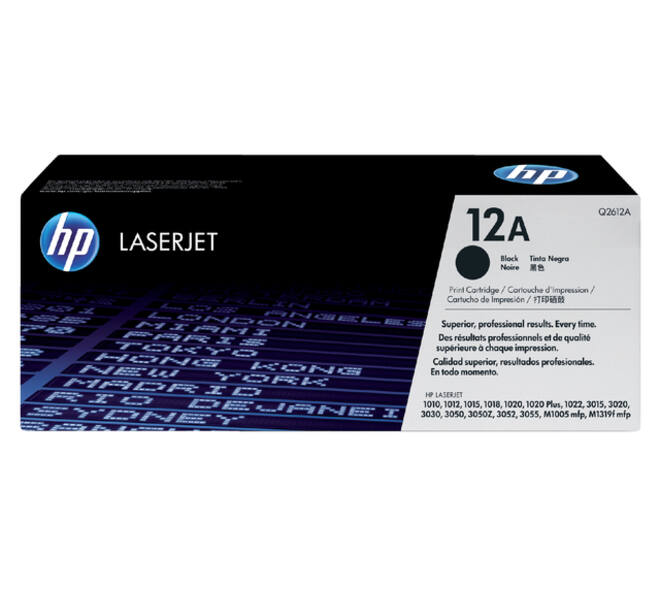 Tonercartridge HP Q2612A 12A zwart