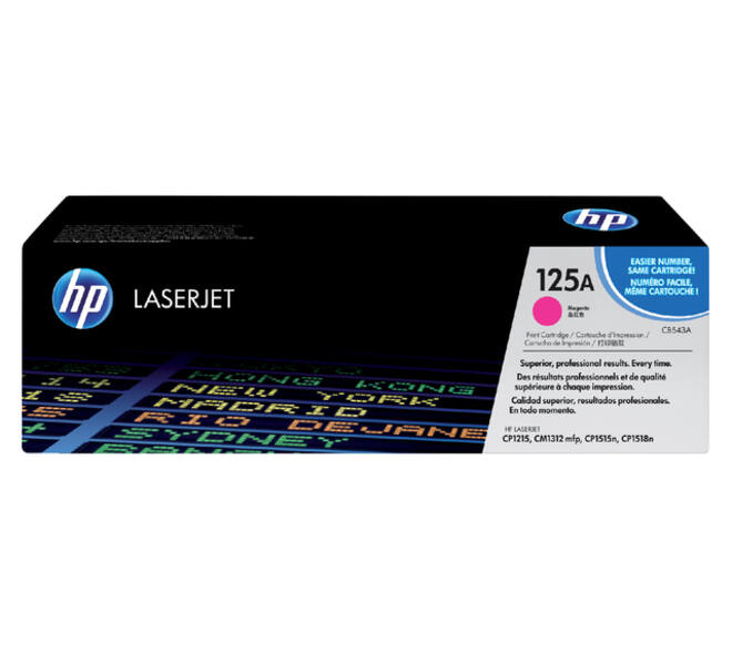 Tonercartridge HP CB543A 125A rood