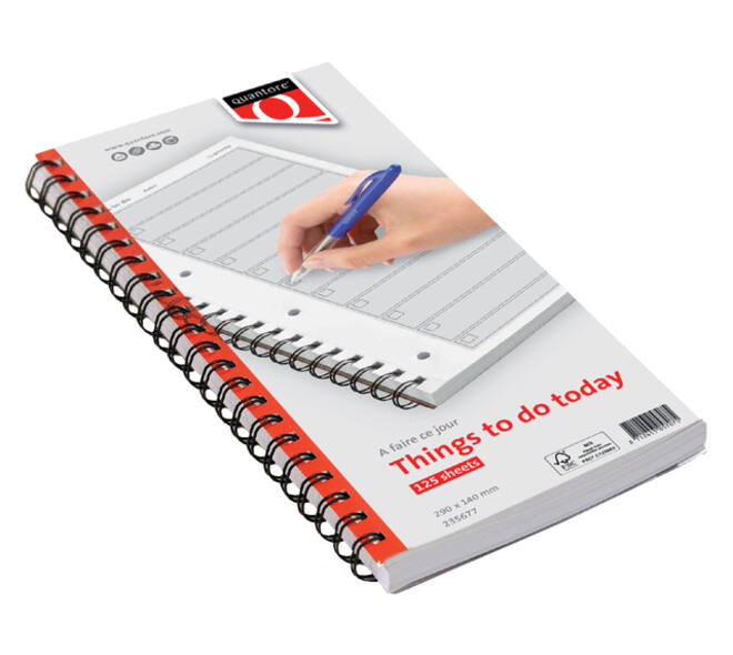 Things to do today Quantore notitieboek 125vel