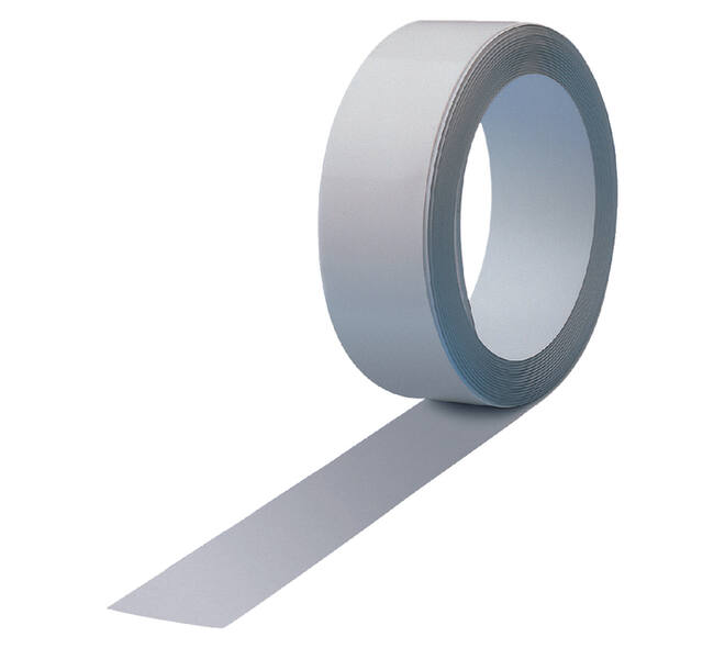Metaalband MAUL 25mx35mm zelfklevend wit knipbaar