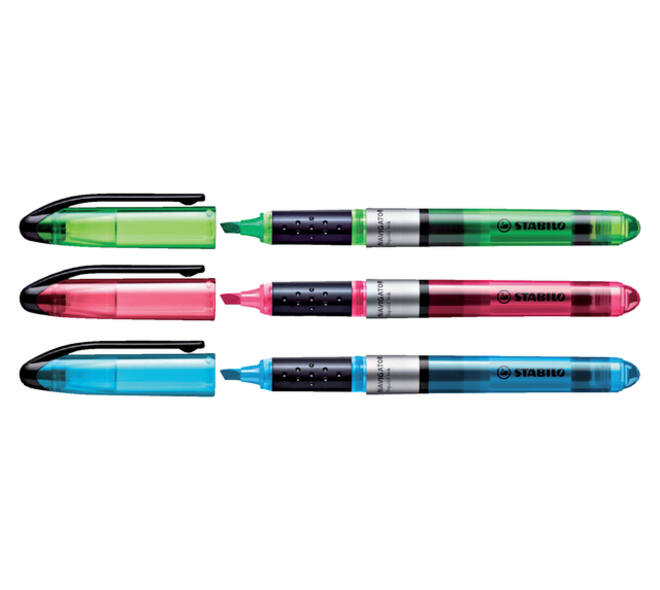 Markeerstift STABILO Navigator 545/31  blauw