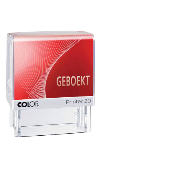 Tekststempel Colop Printer 20/L geboekt