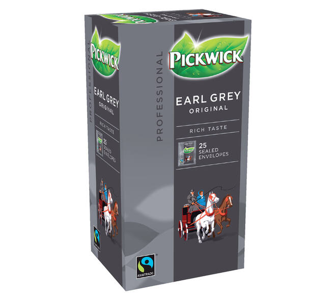 Thee Pickwick Fair Trade earl grey 25x2gr