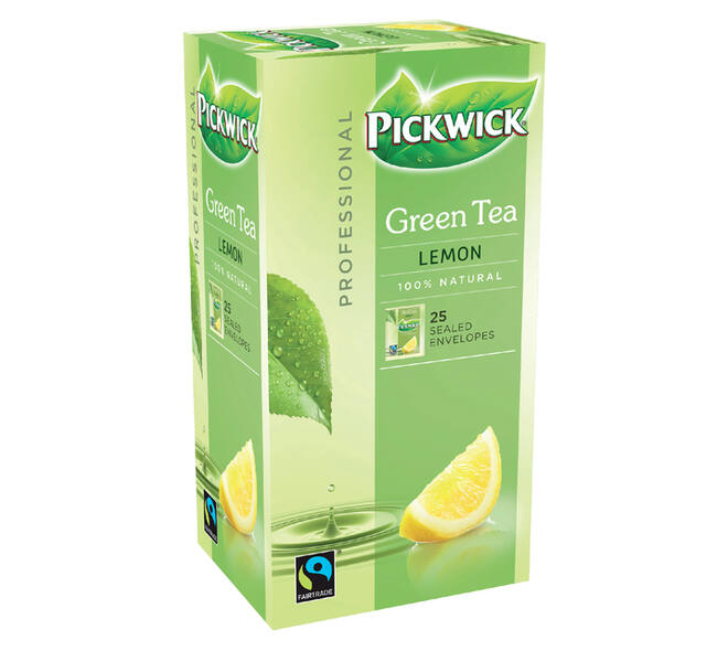 Thee Pickwick Fair Trade green lemon 25x1.5gr