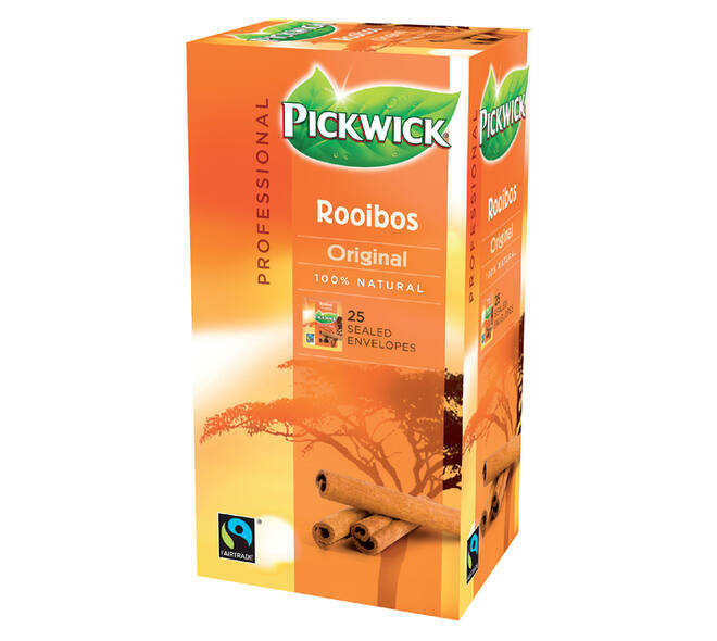 Thee Pickwick Fair Trade rooibos 25x1.5gr