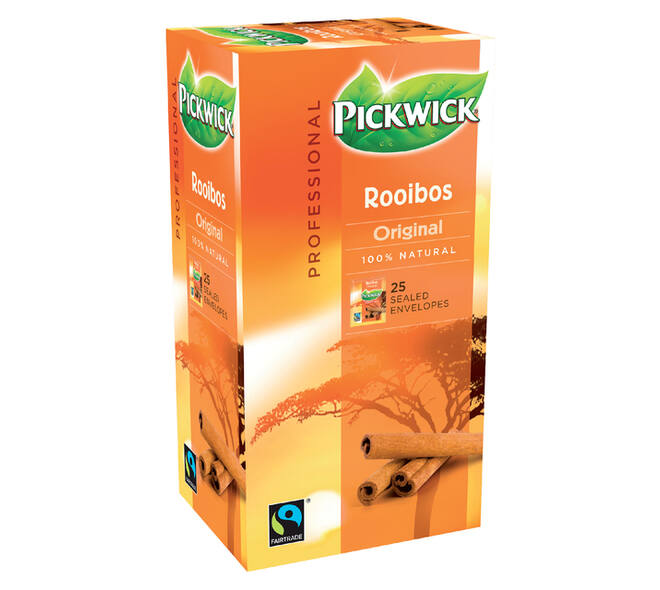 Thee Pickwick Fair Trade rooibos 25x1.5gr