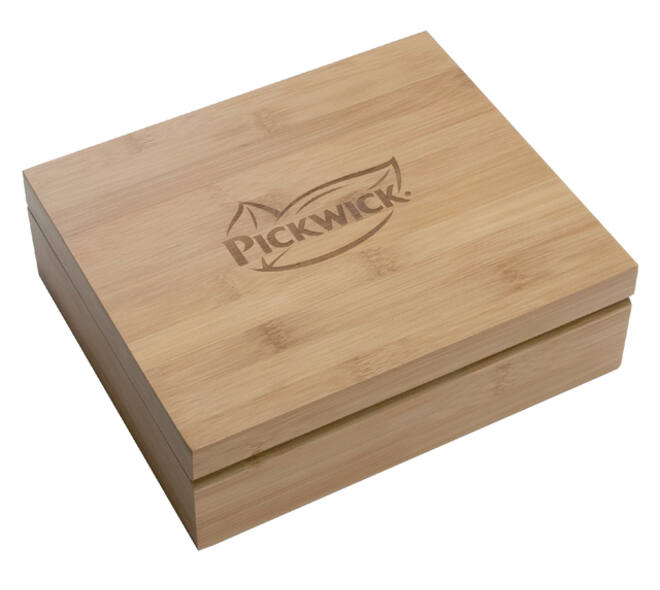 Pickwick Theekist Bamboe 6vaks Fairtrade