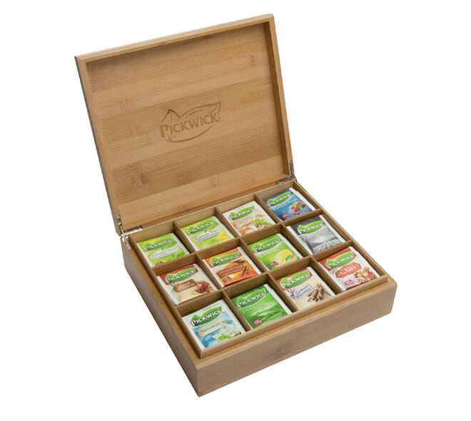 Theekist Pickwick inclusief 12 smaken thee
