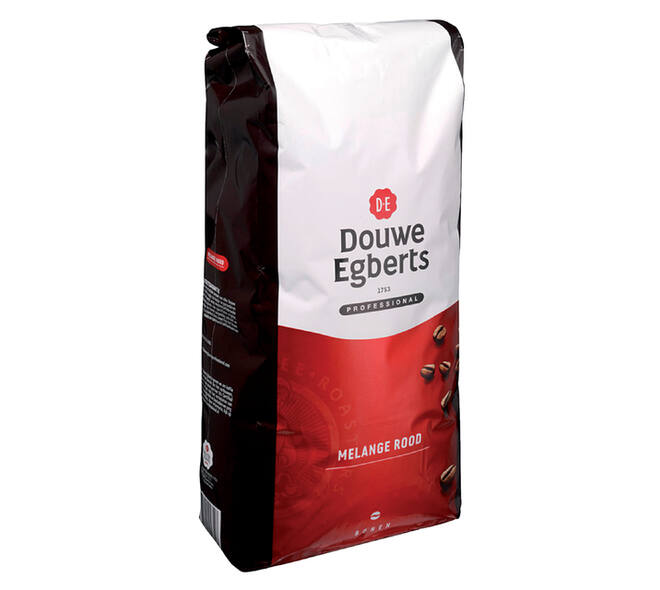 Koffie Douwe Egberts bonen Melange Rood 3kg