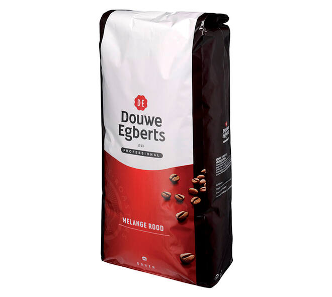 Koffie Douwe Egberts bonen Melange Rood 3kg