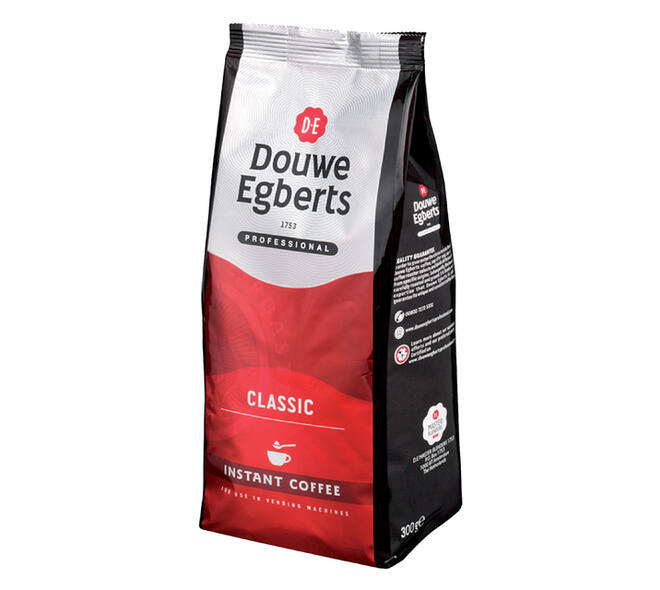Koffie Douwe Egberts instant Classic 300gr