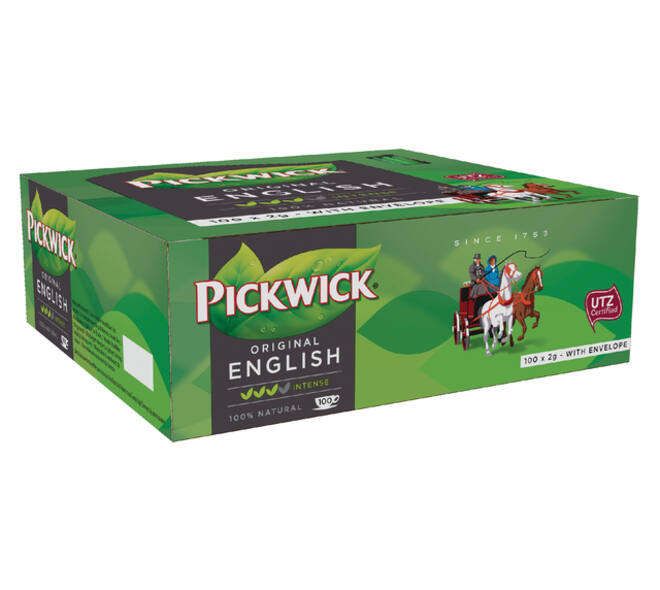 Thee Pickwick engelse melange 100x2gr met envelop