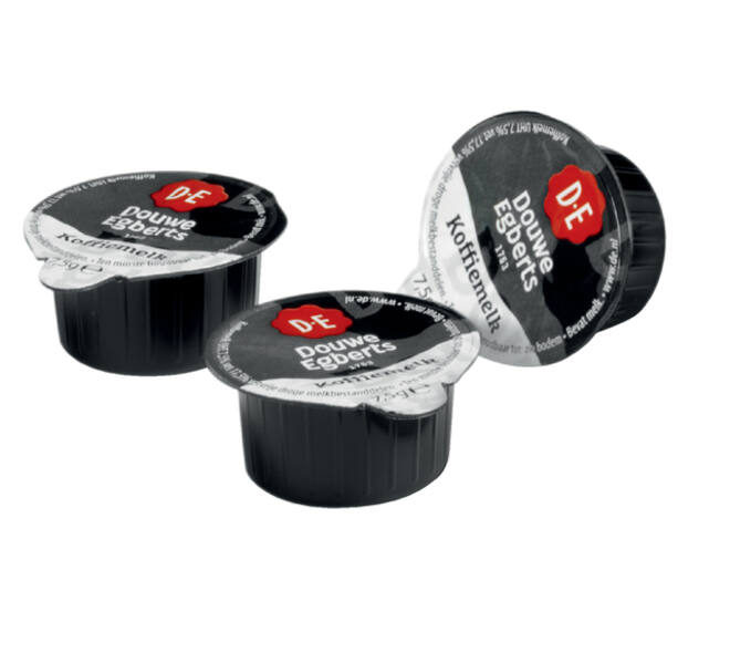 Koffiemelkcups Douwe Egberts halfroom 240x7.5gr