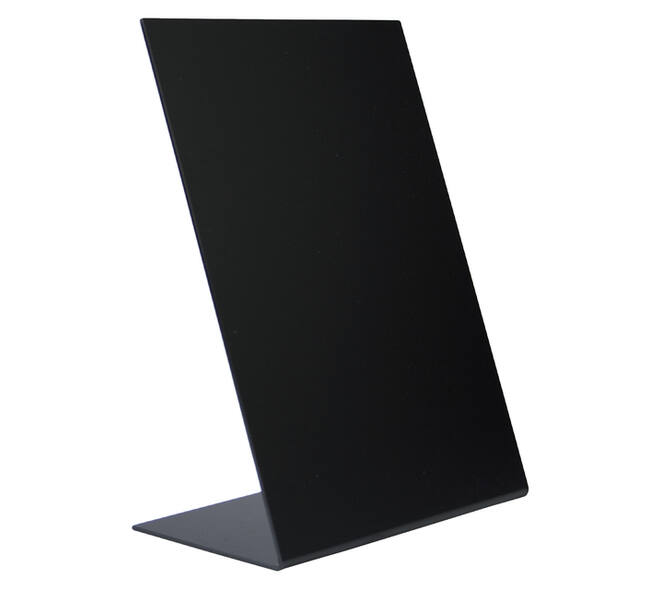 Krijtbord Securit A5 L-bord verticaal 3 stuks