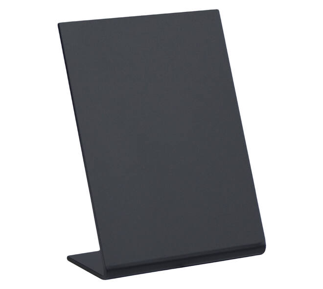 Krijtbord Securit A7 L-bord verticaal 5 stuks