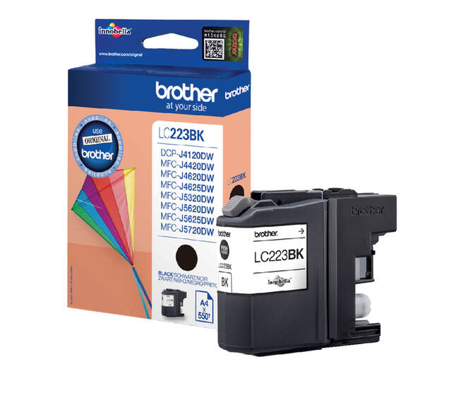 Inktcartridge Brother LC-223BK zwart