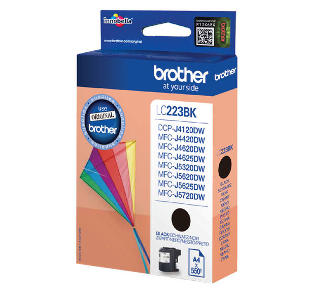 Inktcartridge Brother LC-223BK zwart