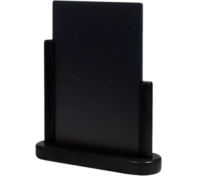 Krijtbord Securit 230x200x60mm zwart hout