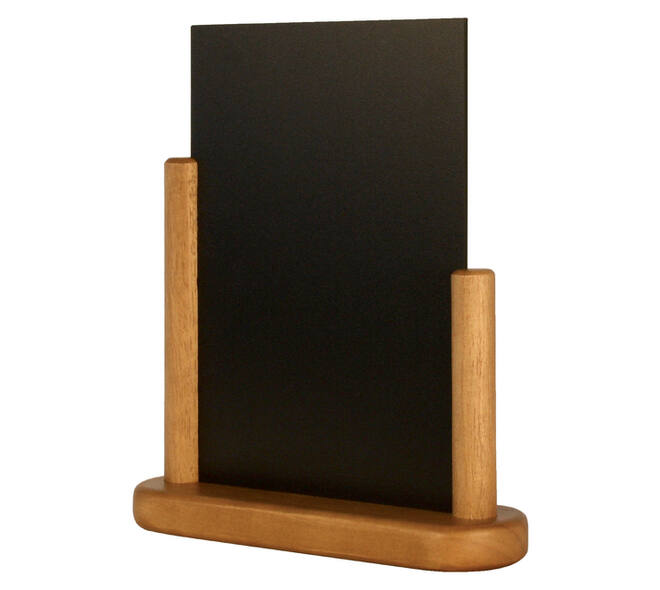 Krijtbord Securit 170x160x50mm teak hout