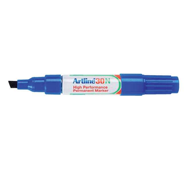 Viltstift Artline 30 schuin 2-5mm blauw