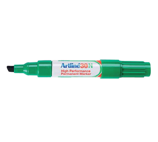 Viltstift Artline 30 schuin 2-5mm groen