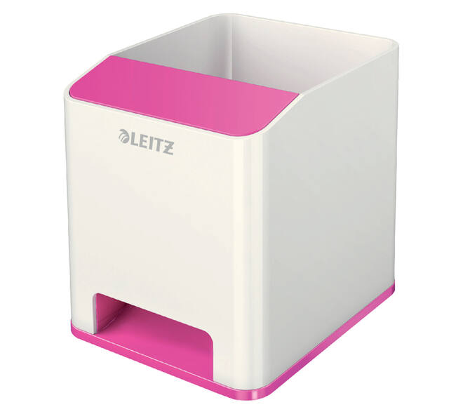Pennenhouder Leitz WOW wit/roze