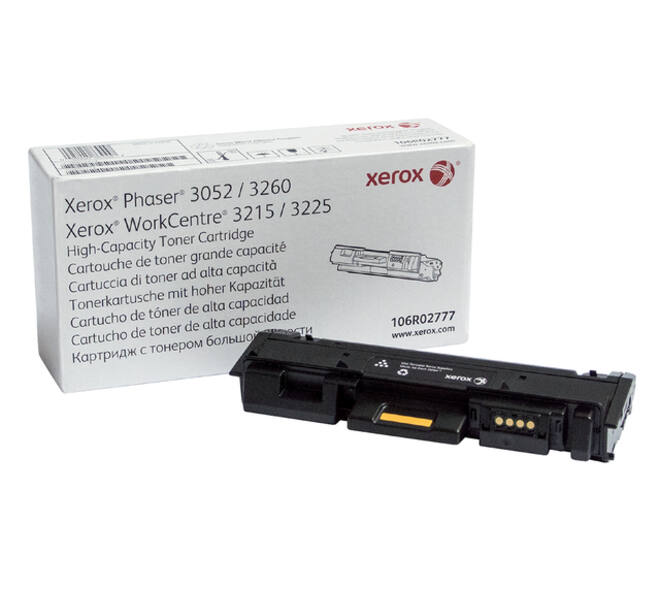 Tonercartridge Xerox 106R02777 zwart