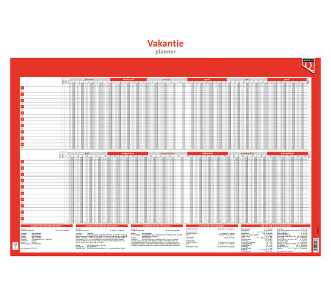 Vakantieplanner 2026 Quantore