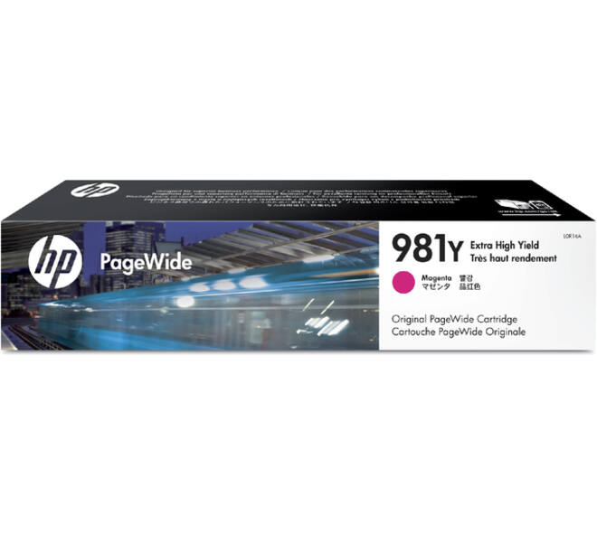 Inktcartridge HP L0R14A 981Y rood