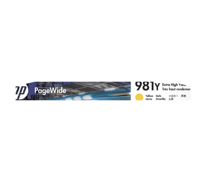 Inktcartridge HP L0R15A 981Y geel