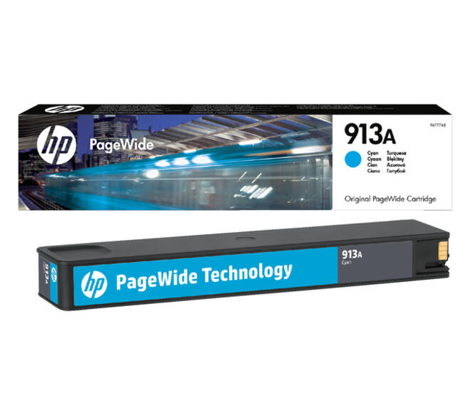 Inktcartridge HP F6T77AE 913A blauw